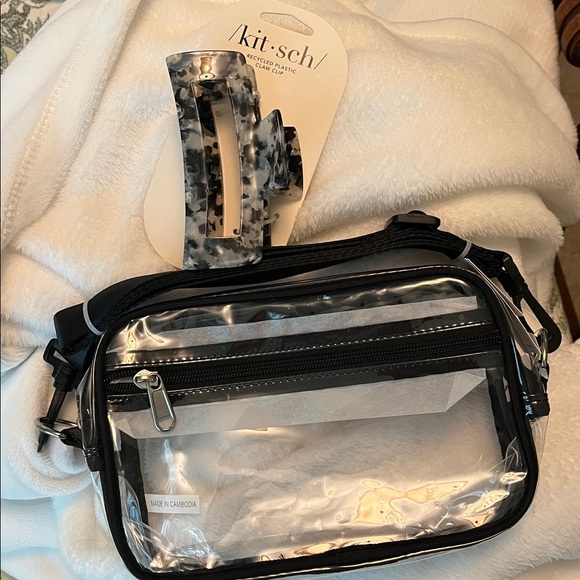 Kitsch Handbags - Kitsch Claw & Clear Bag crossbody